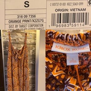 Knox Rose Sun Dress Small